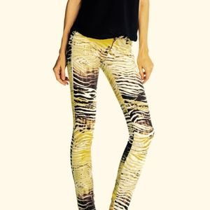 Etienne Marcel zebra jeans yellow